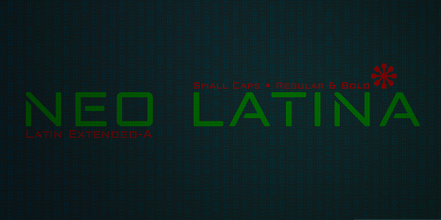 Example font Neo Latina #6